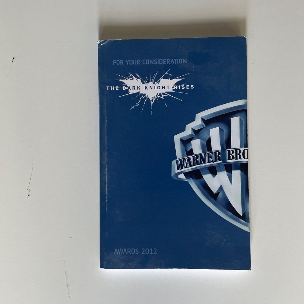Original "The Dark Knight Rises' Screenplay Movie Script 2012
